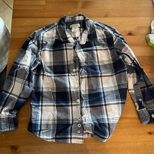 Cherokee plaid long sleeve boys shirt